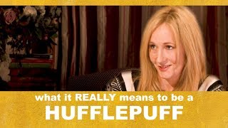 what it REALLY means to be a hufflepuff [upl. by Chappell377]