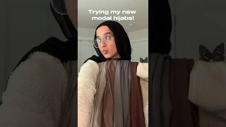 Trying my NEW modal hijabs✨🥰 muslimah hijabi haul hijabstyle hijabtutorial veiled [upl. by Crosby]