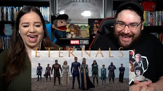 Marvels ETERNALS  Official Teaser Trailer Reaction  Review [upl. by Lauraine692]