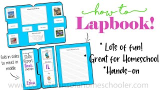 How to Lapbook Tutorial [upl. by Suirred19]