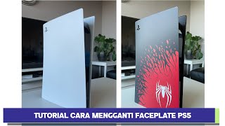 Tutorial Cara Mengganti Faceplate Cover PS5 Indonesia [upl. by Chelsie]