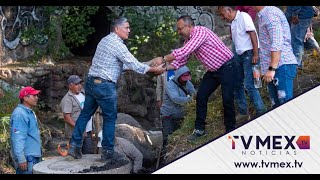 Realizan reparaciones de colector de la barranca “Los Acuales” en Coacalco [upl. by Peddada]