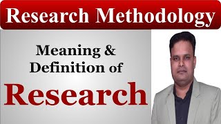 research definition  research methodology  research aptitude ugc net research methodology lecture [upl. by Ellezaj654]