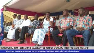 Simone Gbagbo à Ouattara  « La CEI doit être reformée et les détenus militaires libérés» [upl. by Eatnuhs]