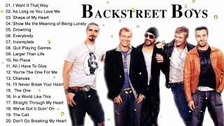 Best Of Backstreet Boys  Backstreet Boys Greatest Hits Full Album [upl. by Zannini]