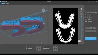 Chitubox Slicer  Hollowing a Solid Dental Model [upl. by Etyam]