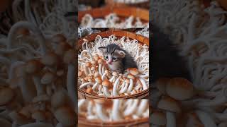 The Kitten is mewing 297 catviralvideoshortskittenkucingtrendingshortfypviralcutefunnyai [upl. by Standley]