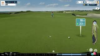 16 Kiawah 18yd Flop for Eagle [upl. by Einahc839]