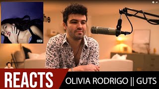 Olivia Rodrigo spills her GUTS  ALBUM REACTION [upl. by Seibold]