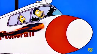 HOMERO PILOTO DE MONORRIEL  LOS SIMPSONS CAPITULOS COMPLETOS EN ESPAÑOL LATINO REACCION [upl. by Aikahs837]