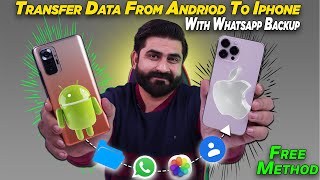 How to Transfer WhatsApp Data from Android to iPhone 2023 Free Method  Android to iOS  Mastech [upl. by Osicnarf105]