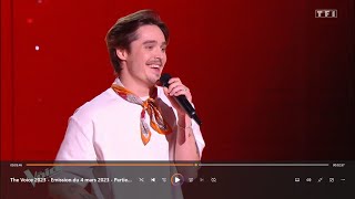 The Voice France 2023  Caravane  Raphaël  Thomas Larose  Audition à lAveugle [upl. by Zoes]