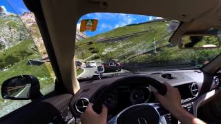 Stilfser Joch  Stelvio driven with MB SL 400 [upl. by Pineda908]