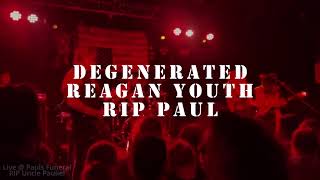 Reagan Youth Degenerated  Pauls Funeral Crowd View 2024 [upl. by Didier33]