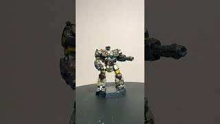 Guillotine battletech paintingminiatures battletechminiatures miniaturepainting mechwarrior [upl. by Glynnis137]