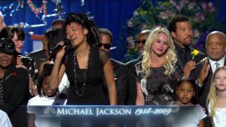 Heal the World  Michael Jackson Memorial Service  HD720p [upl. by Wylen]