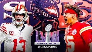 SUPER BOWL LVIII BETTING OUTLOOK PREVIEW Why 49ers DEFENSE is OVERRATED  CBS Sports [upl. by Cayser614]