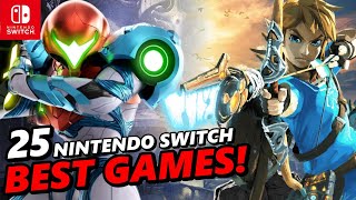 TOP 25 BEST Nintendo Switch Action Adventure Games [upl. by Akire242]