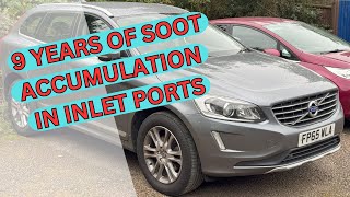 Volvo XC60 Inlet port and manifold cleaning [upl. by Sukey]