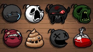 New Giga Bomb Synergies  The Binding of Isaac Mod Showcase [upl. by Nosredneh]