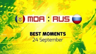 Moldova vs Russia  2018 Socca World Cup [upl. by Albright]