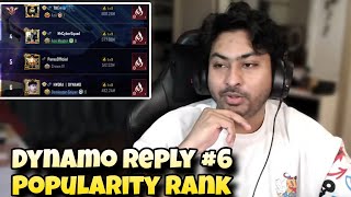 Dynamo Reply 6 Popularity Rank 🔥New House [upl. by Azal684]