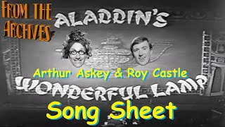 From The Archives  Song Sheet  Arthur Askey amp Roy Castle  1966 [upl. by Raffo]