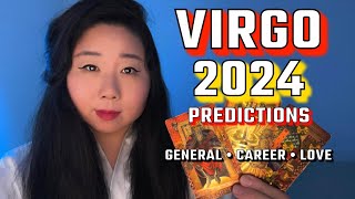 VIRGO 🎊 2024 Yearly Predictions  Very Detailed 🧿 [upl. by Klara108]