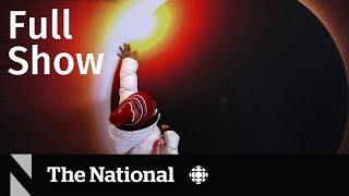 CBC News The National  Solar eclipse countdown [upl. by Azaleah]