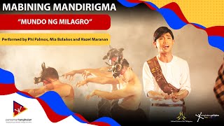 Mabining Mandirigma a steampunk musical Mundo ng Milagro [upl. by Nnylannej209]