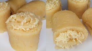 EASY CASSAVA ROLL  No Steam No Bake No oven [upl. by Nnylesor944]