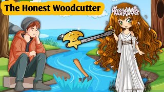 The Honest Woodcutter  The Golden Axe  Story In English  Asopes Fables  Moral Stories For kids [upl. by Hinkle340]