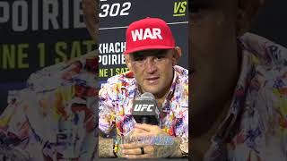 Dustin Poirier undecided on retirement after title loss to Islam Makhachev at UFC302 [upl. by Cahra19]