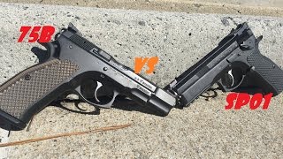 Deciding between the CZ 75B vs CZ SP01  Which should I Buy [upl. by Ginni]