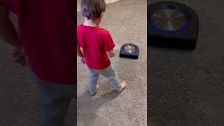 Roomba Race S9 vs J7 vs I3 Roomba shorts [upl. by Emmuela]