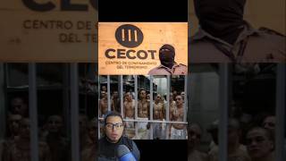 PANDILLERO EN EL CECOT AMENAZA A YOUTUBER elsalvador nayibbukele shorts short youtubeshorts [upl. by Heyde480]