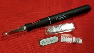 Harbor Freight Gordon XActoHobby Knife Review [upl. by Rednaeel]