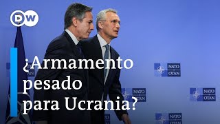 La OTAN baraja reforzar ayuda a ejército de Ucrania [upl. by Serra]