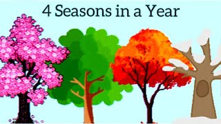 Seasons of the Year  Learn 4 Seasons for Kids [upl. by Tserof418]