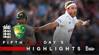 Broads Fairytale Ending  Highlights  England v Australia Day 5  LV Insurance Test 2023 [upl. by Aliekat]