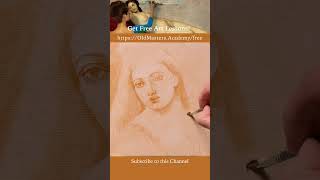 Underpainting techniques for portrait painting httpsoldmastersacademyfree [upl. by Huntlee]