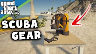 GTA 5  HOW TO GET DIVING SUIT  LOCATION [upl. by Wendye867]