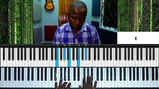 Taji MvikeniCrown Him with many Crowns Piano [upl. by Waterman441]