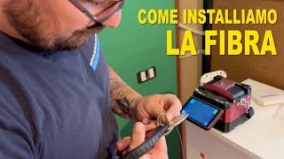 Come installiamo la Fibra Ottica FTTH in zone a fallimento di mercato [upl. by Geanine112]