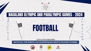 NAGALAND OLYMPIC AND PARALYMPIC GAMES 2024  FOOTBALL  SEMIFINAL 1 PHEK VS PEREN [upl. by Xirtaeb]