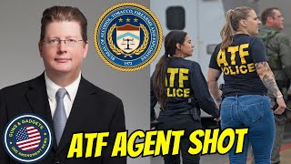 ATF Agent Shot In Raid of Airport Executives Home [upl. by Nottnerb639]