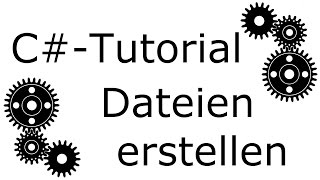 DateienVerzeichnisse erstellen  c Tutorial  Visual Studio 15  GermanDeutsch  007 [upl. by Meehyrb]