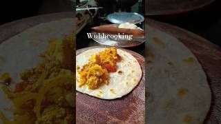 26100 paneer roll simple and easy recipe bachlors shortsvideo viralshorts [upl. by Libbie]