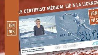 Le certificat médical lié à la licence plus facile et plus pratique   FFT [upl. by Aivilo241]