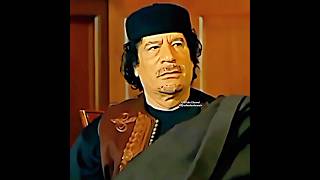 Muammar Gaddafi status muammargaddafiafricatrendingshortsyoutubeshortsviralvideostatusمعمر [upl. by Annasiul341]